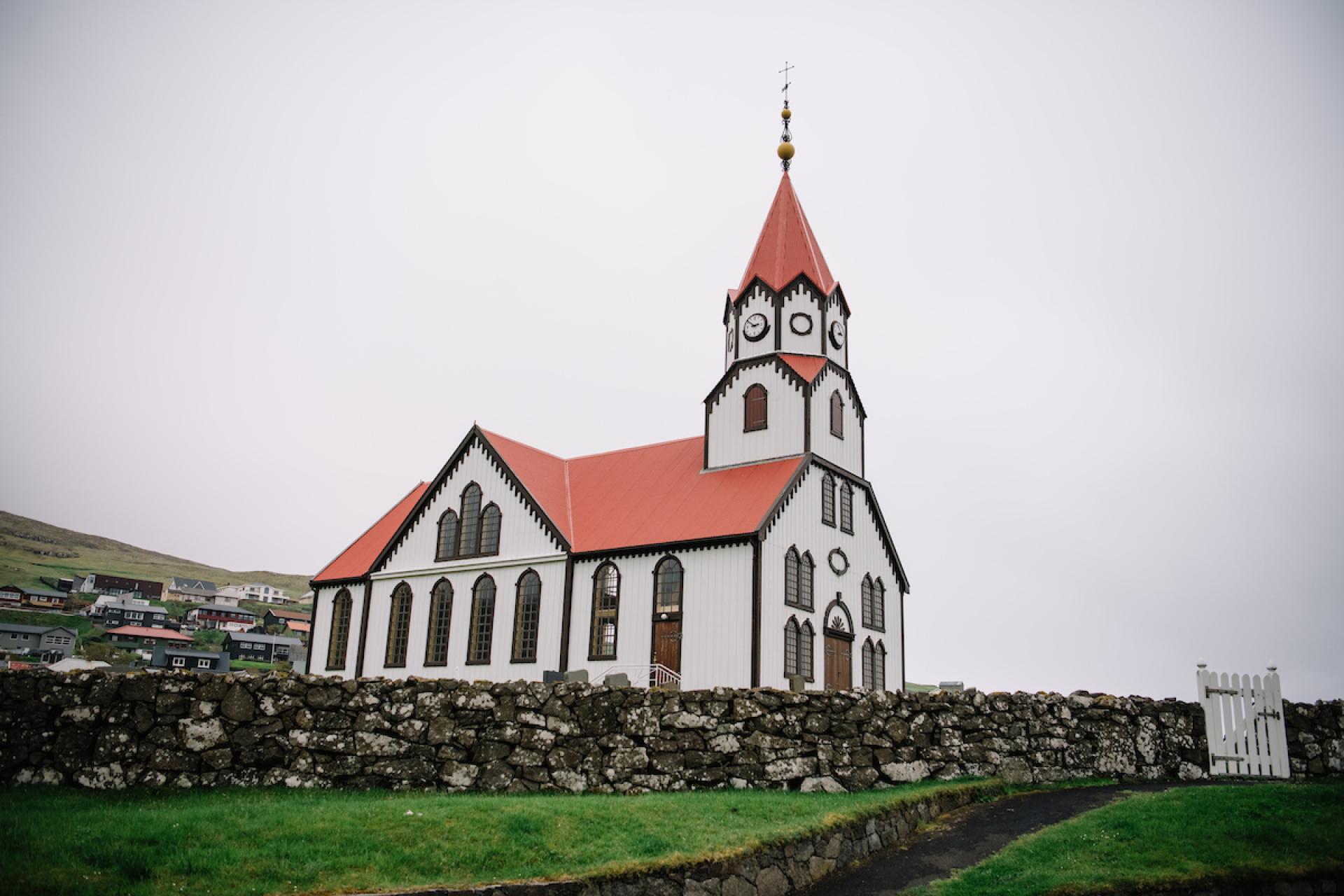 The church of Sandavágur