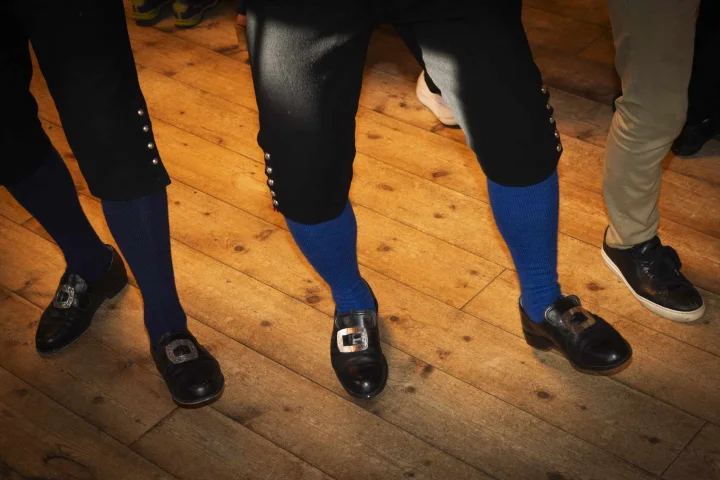 Traditional Faroese dancing 