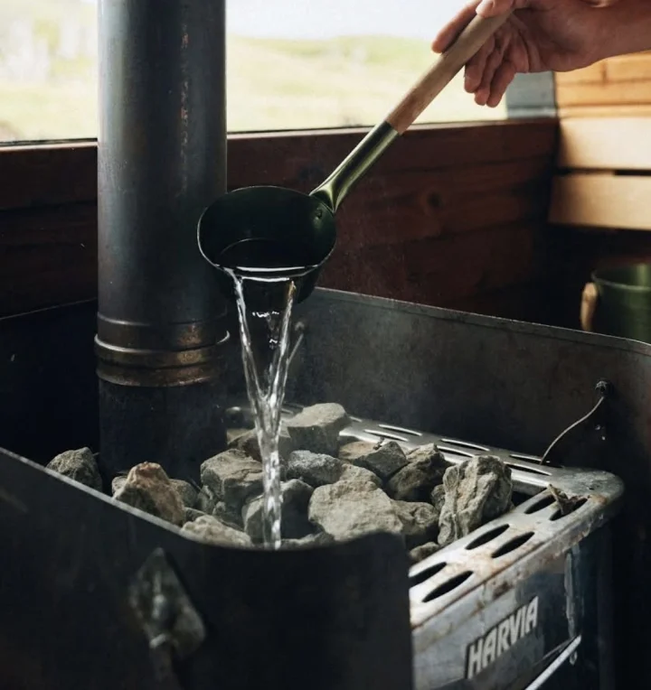Guided sauna ritual 