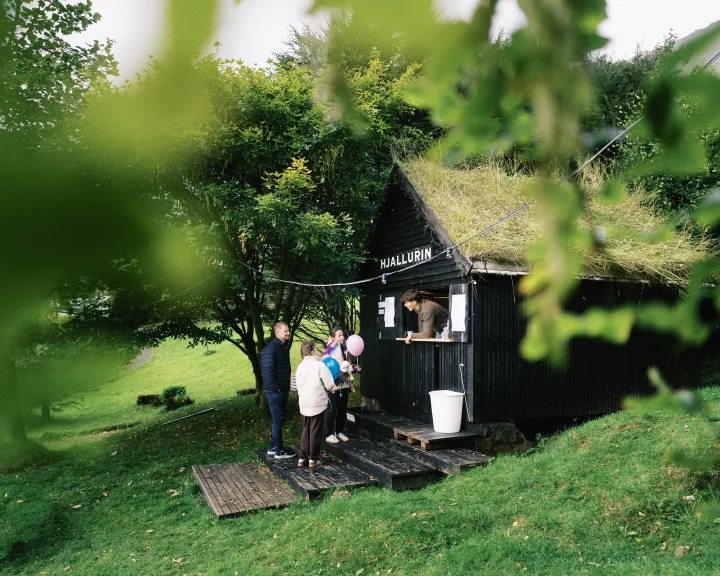 Hjallurin - pop-up café in Fuglafjørður