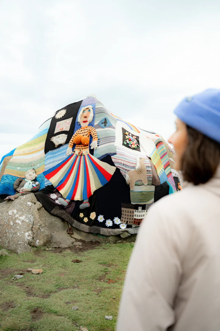 The Yarn-Bombed Rock