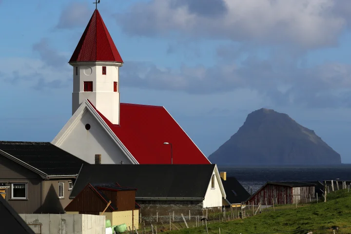 The church of Hvalba