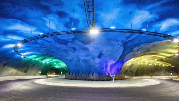Eysturoy undersea tunnel