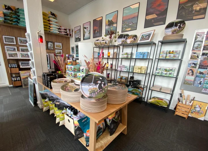 The Fjord shop in Fuglafjørður