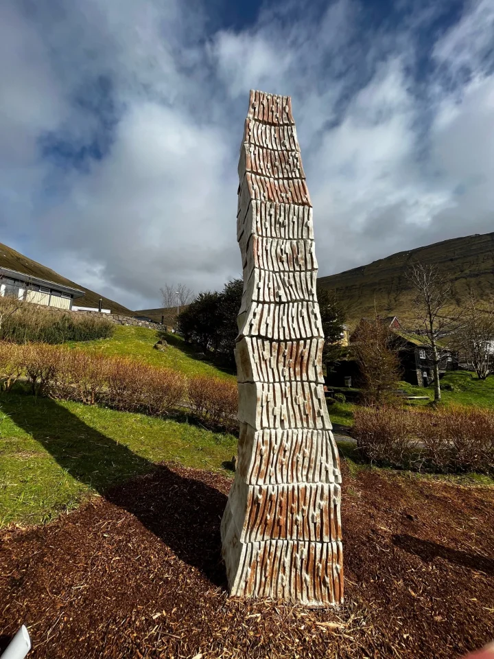 Karyatida in Fuglafjørður