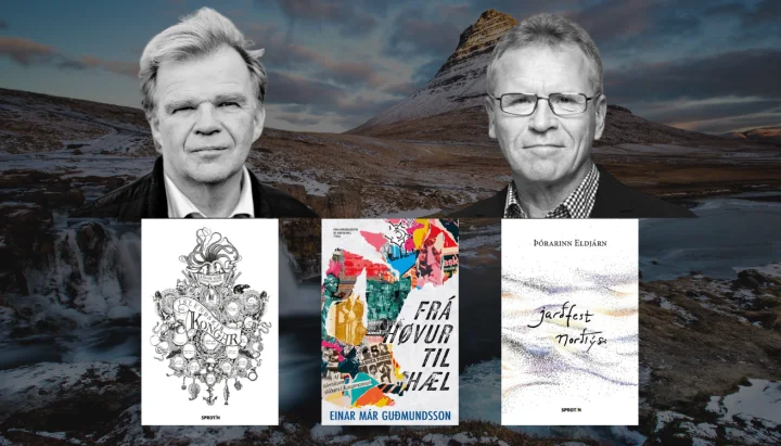 Einar Már Guðmundsson og Þórarinn Eldjárn vitja