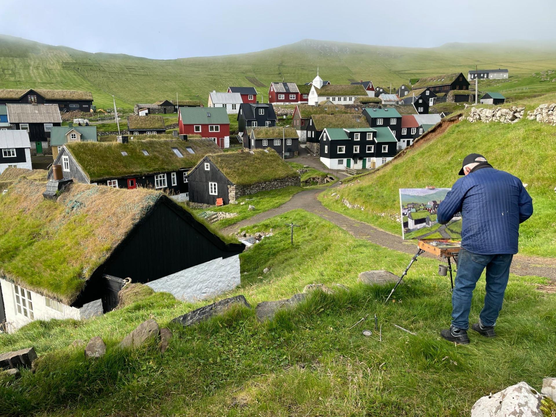 Thumbnail of - Pól Skarðenni, Paint the Faroe Islands tour