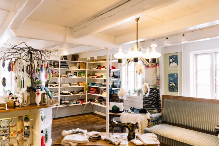 Handicraft shop in Fuglafjørður