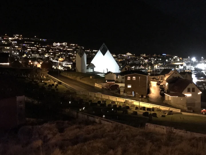 The church of Fuglafjørður